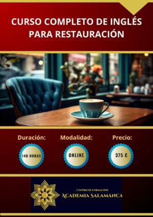 INGLÉS PARA RESTAURACIÓN