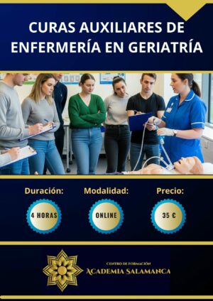 CURAS AUXILIARES DE ENFERMERÍA EN GERIATRÍA